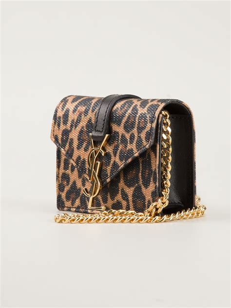 ysl carre bag|saint laurent leopard print handbags.